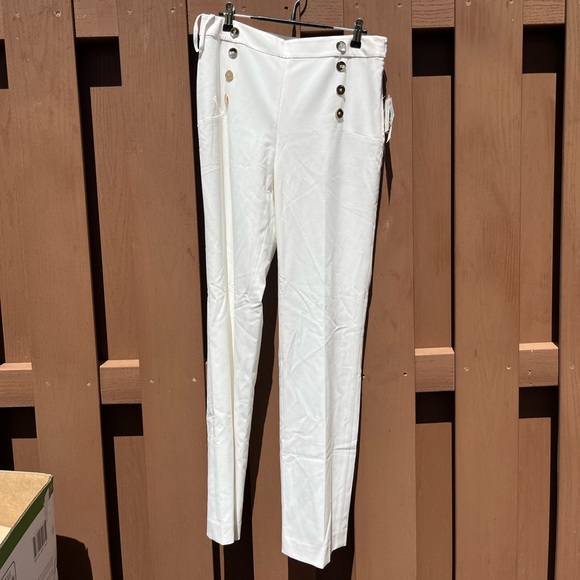 BAR III highwaisted Pant in Lily White - Picture 2 of 6